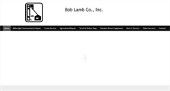 Desktop Screenshot of boblambco.com