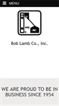Mobile Screenshot of boblambco.com